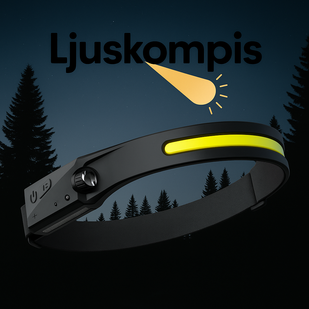 Ljuskompis - Perfekt för dig som vill se allt men ha båda händerna fria